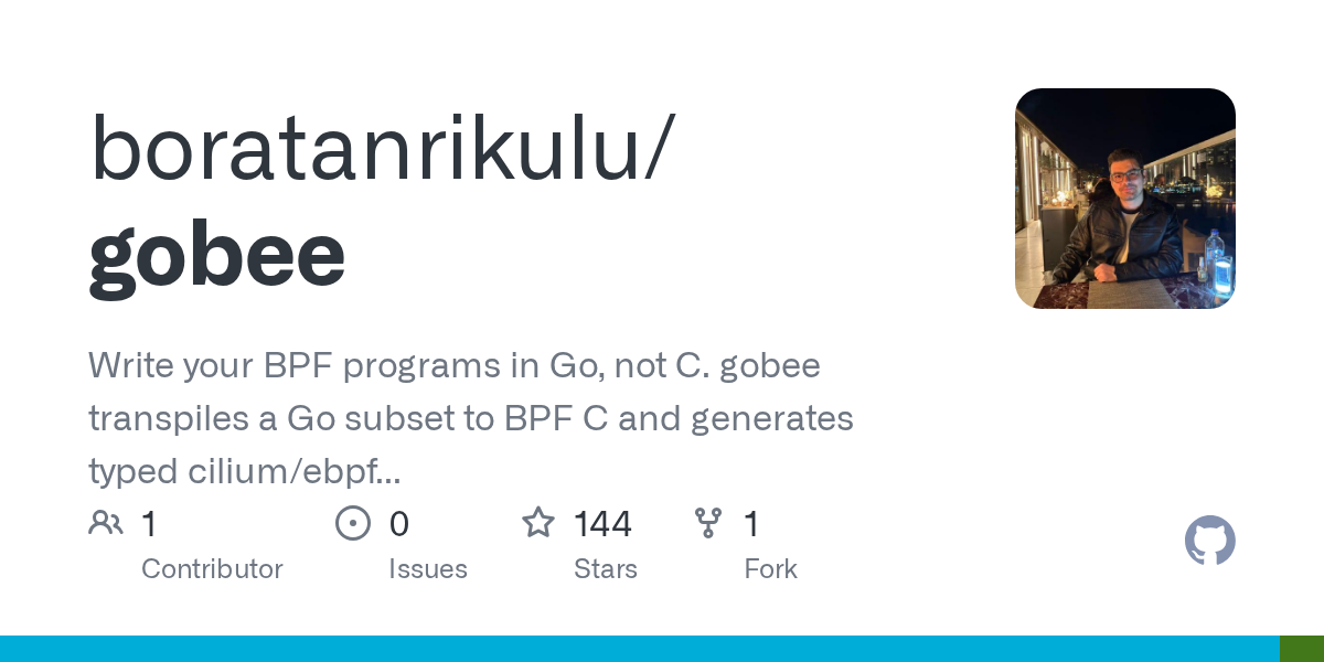 Go로 BPF 프로그램을 짠다고? gobee가 보여주는 새로운 가능성