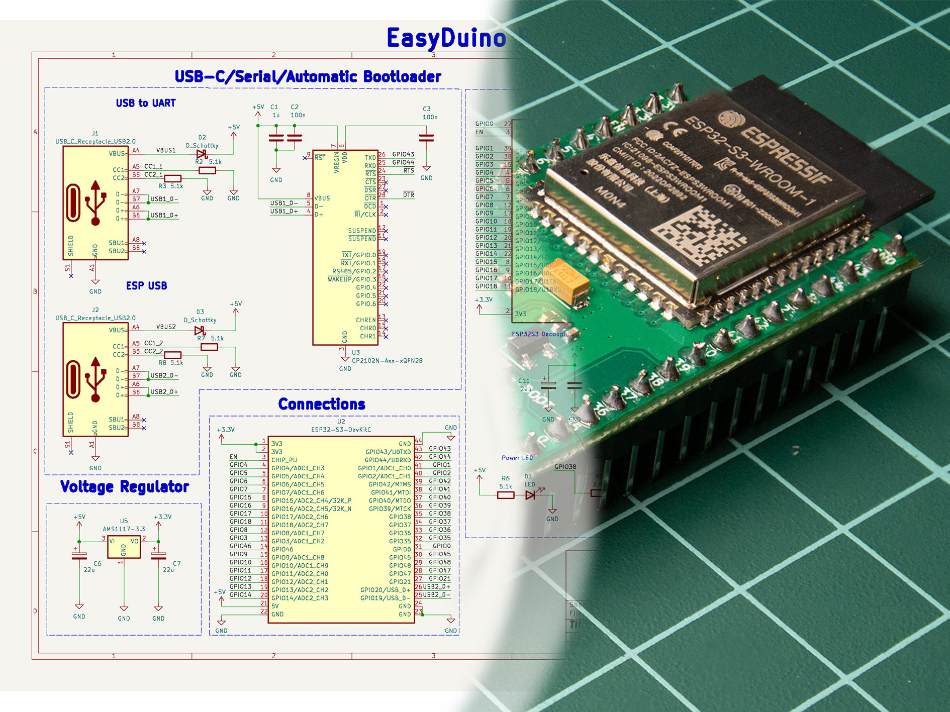 Easyduino - KiCad에서 바로 갖다 쓰는 오픈소스 아두이노 보드 라이브러리