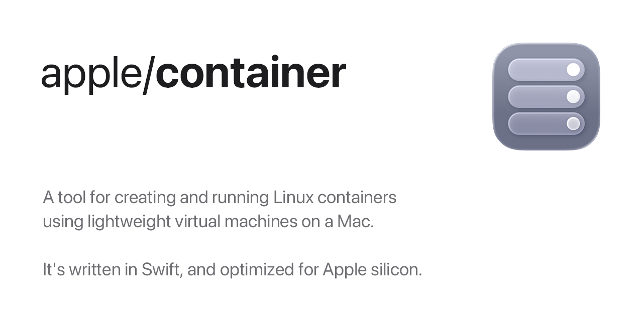 맥에서 도커 없이 리눅스 컨테이너 돌리기 — 애플 container의 '컨테이너 머신' 뜯어보기