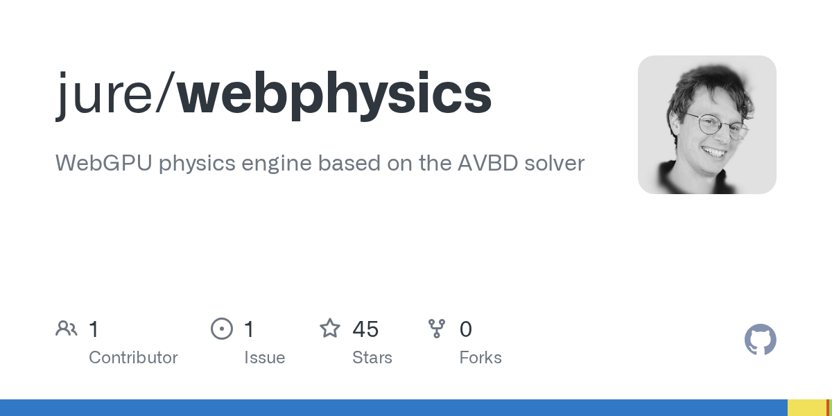 브라우저에서 실시간 물리 시뮬레이션이 가능해졌다 — WebGPU로 구현한 물리 엔진