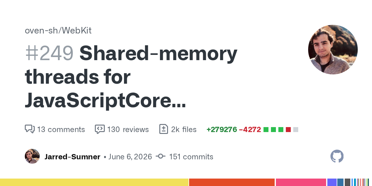 자바스크립트에 '진짜 멀티스레드'를? Bun이 JavaScriptCore에 공유 메모리 스레드를 심으려는 이유