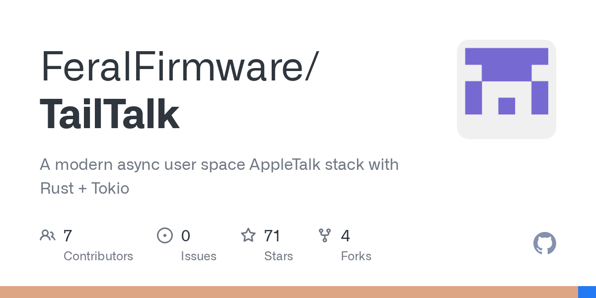 TailTalk: 1985년생 AppleTalk를 Rust와 Tokio로 다시 살려낸 이유