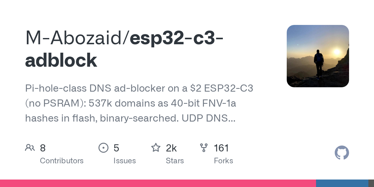 몇 천 원짜리 칩으로 집 전체 광고 차단하기: ESP32-C3로 만드는 초소형 Pi-hole