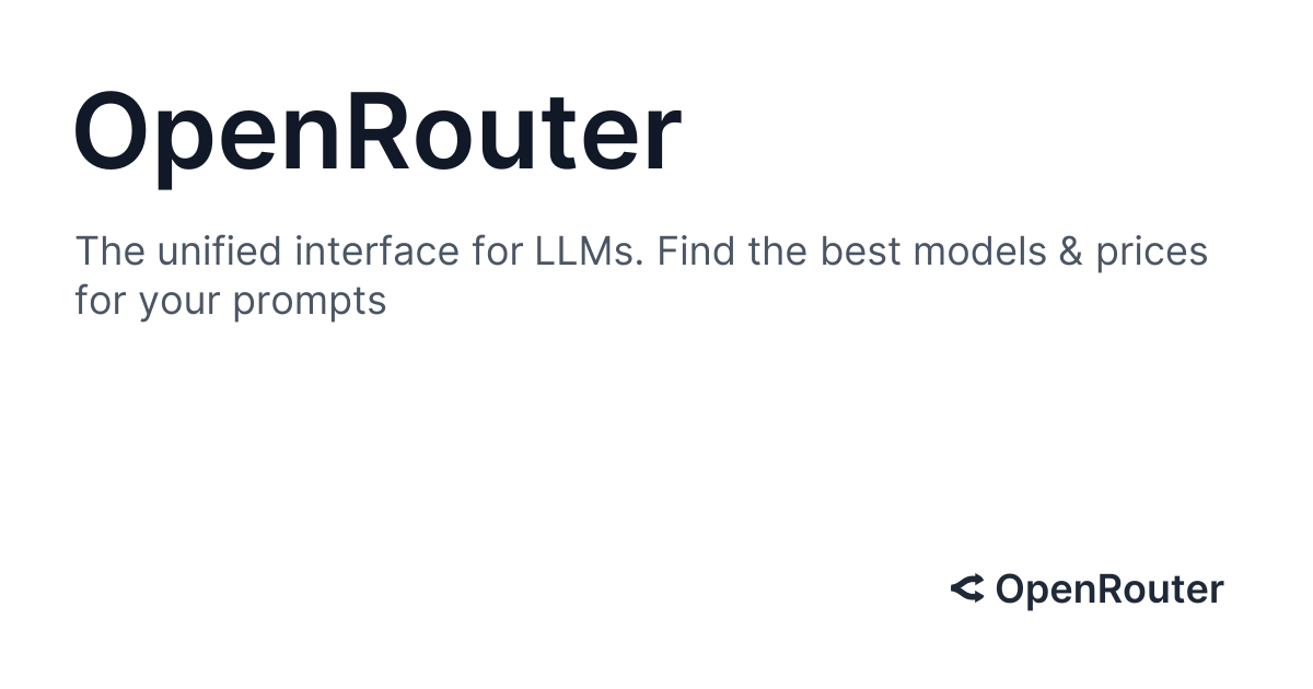 OpenRouter, 1억 1300만 달러 시리즈B 유치 — LLM API의 '환승역'이 거대해지고 있다