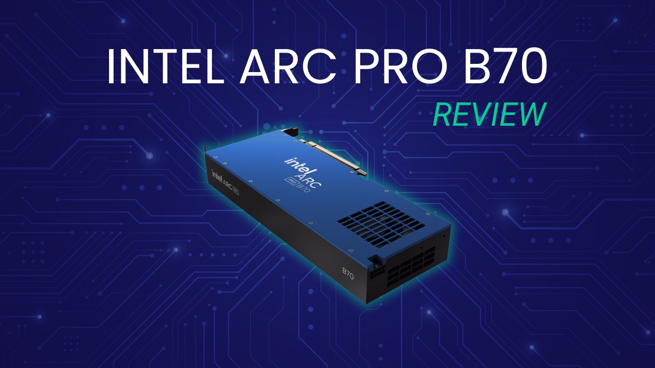 Intel Arc Pro B70, 워크스테이션 GPU 시장에 던지는 도전장