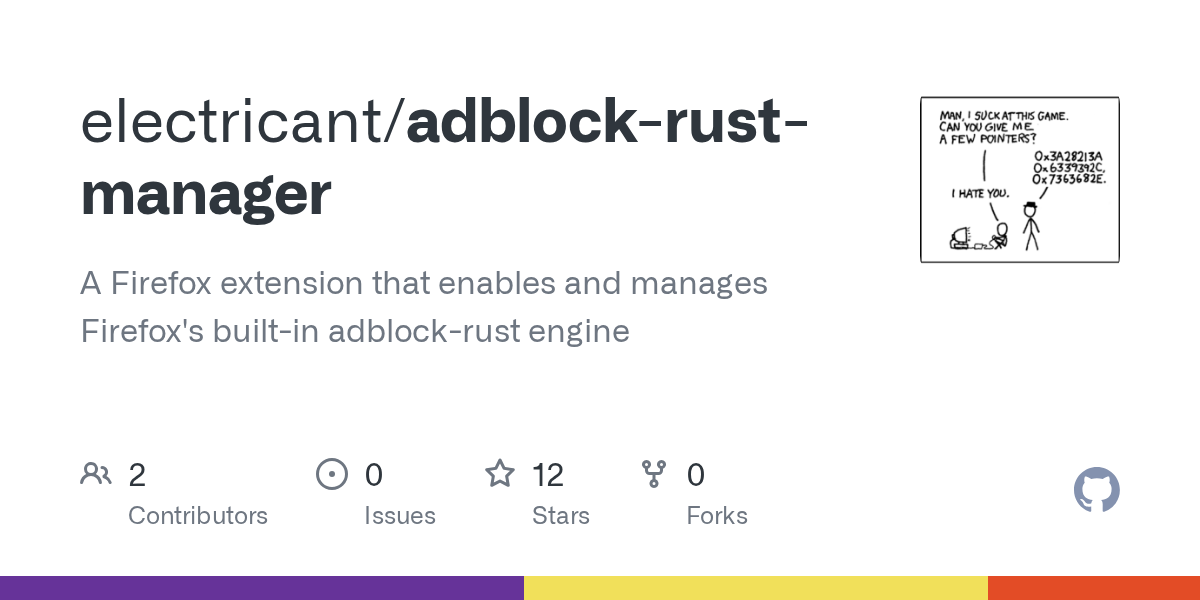 Firefox에서 Brave의 광고 차단 엔진 쓰기 - Adblock-rust Manager 살펴보기