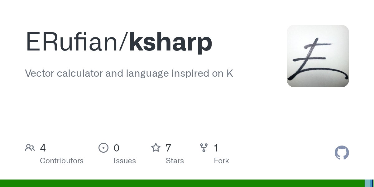 k 언어 버전 3을 C#으로 구현했어요 - APL 가족의 막내, ksharp