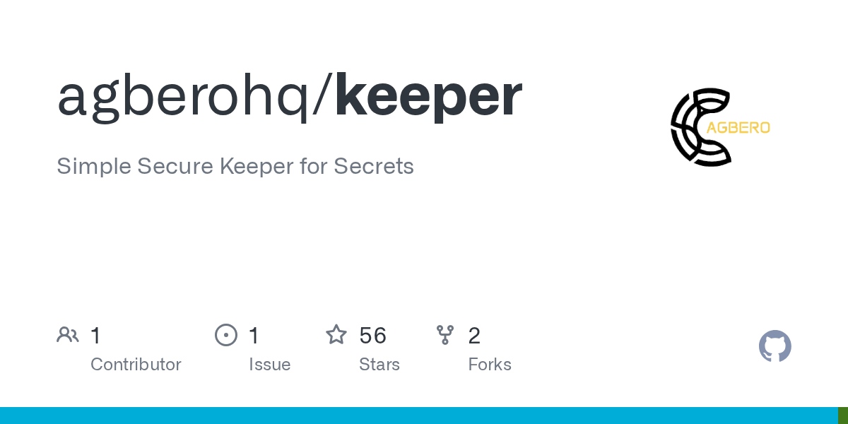 Keeper: Go 바이너리 안에 시크릿을 암호화해서 내장하는 실험적 라이브러리