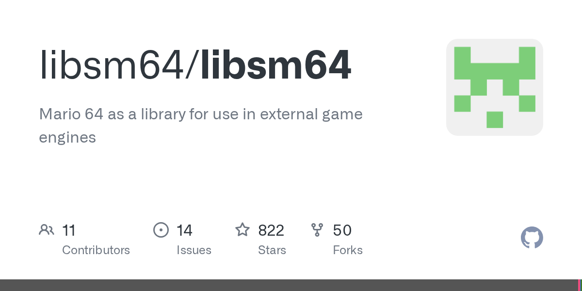 슈퍼 마리오 64의 물리 엔진을 내 게임에 이식한다면? 마리오를 라이브러리로 만든 libsm64