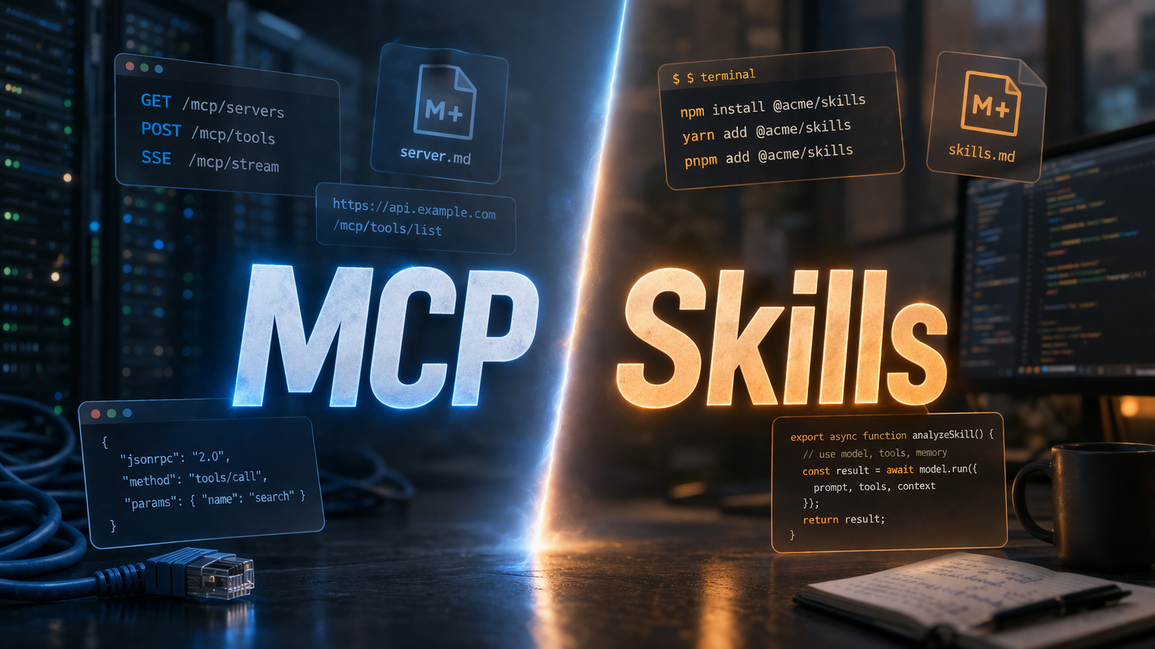 AI 에이전트의 도구 연결, MCP vs Skills — 왜 아직도 MCP가 나은 선택일까