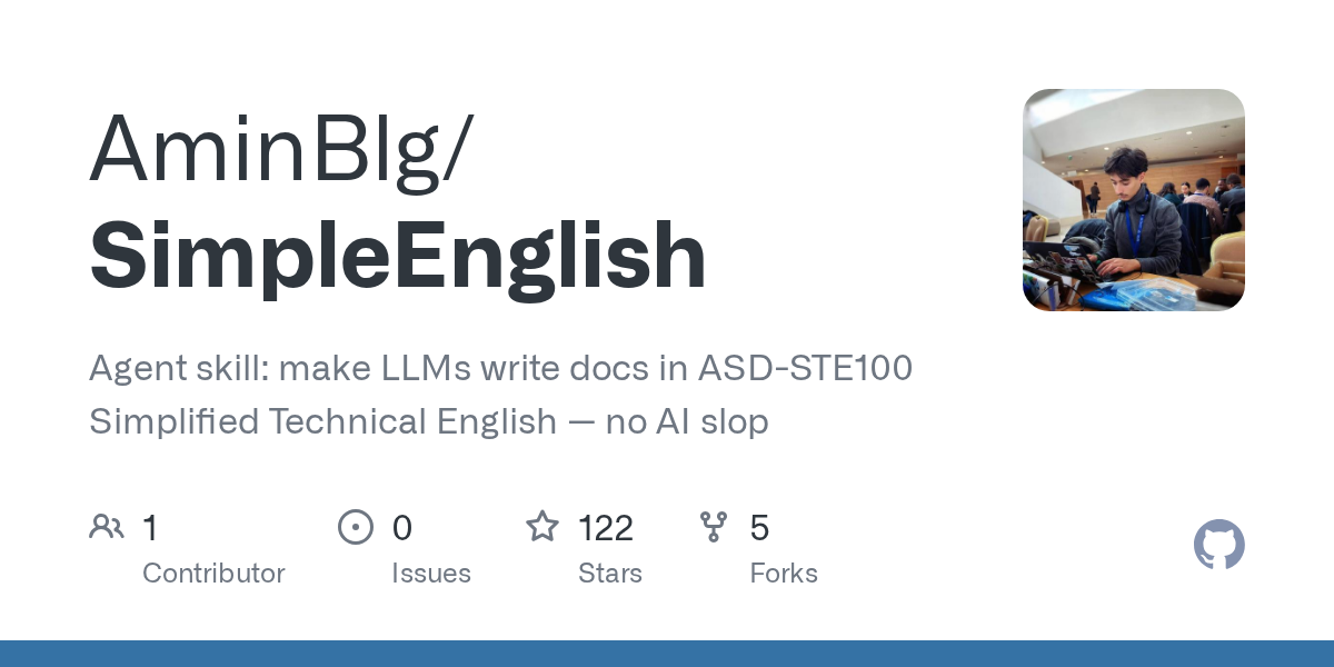 AI가 쓰는 문서를 항공우주 표준 영어로: ASD-STE100 강제 에이전트 스킬