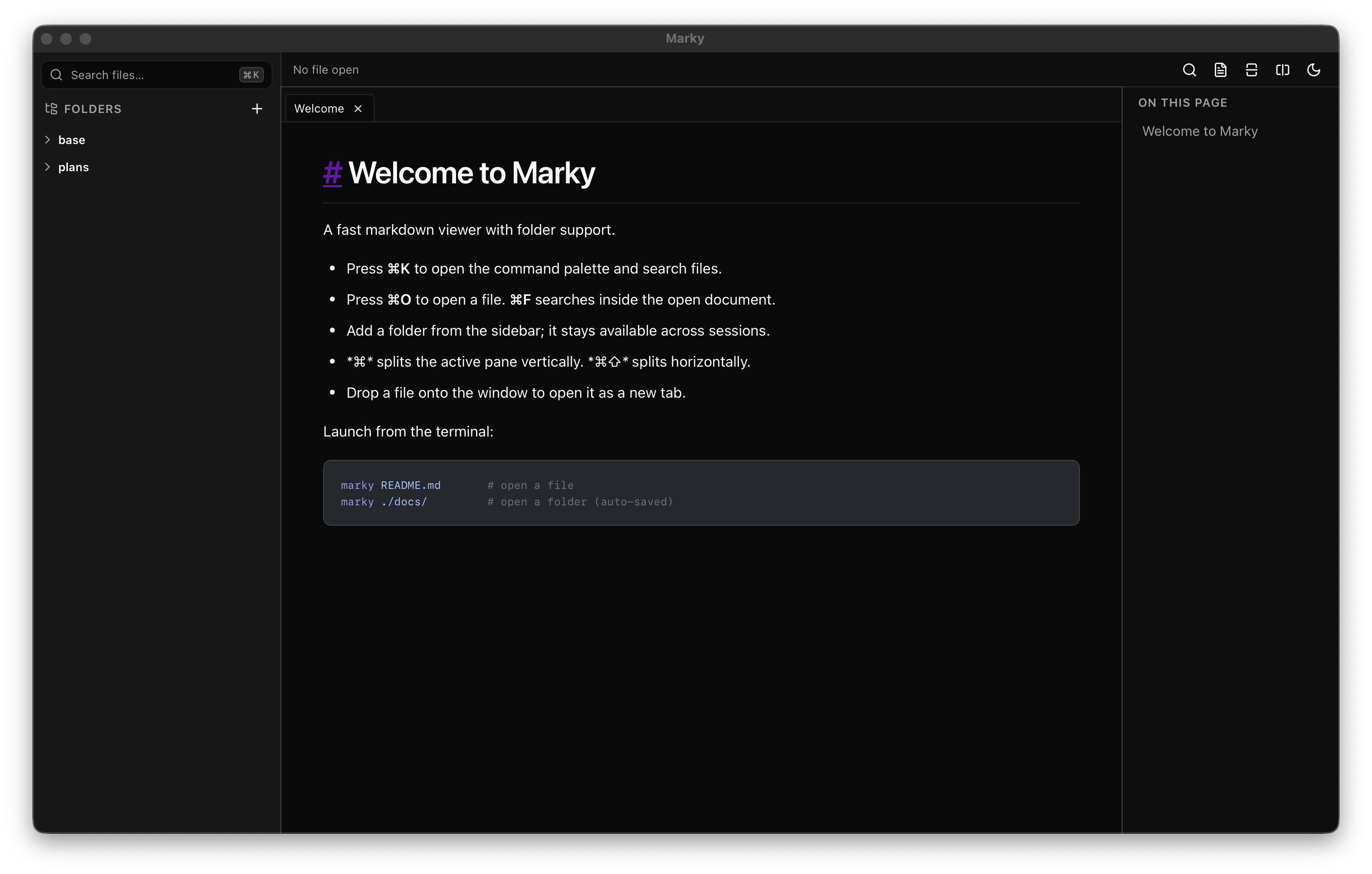 Marky: AI 코딩 에이전트 시대를 위한 초경량 마크다운 뷰어