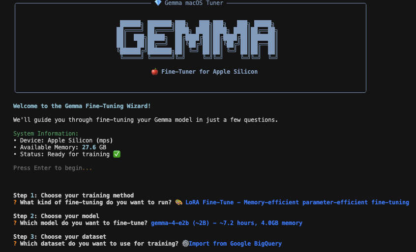 맥북에서 Gemma 4 멀티모달 모델을 파인튜닝하자 — Apple Silicon 전용 도구 등장