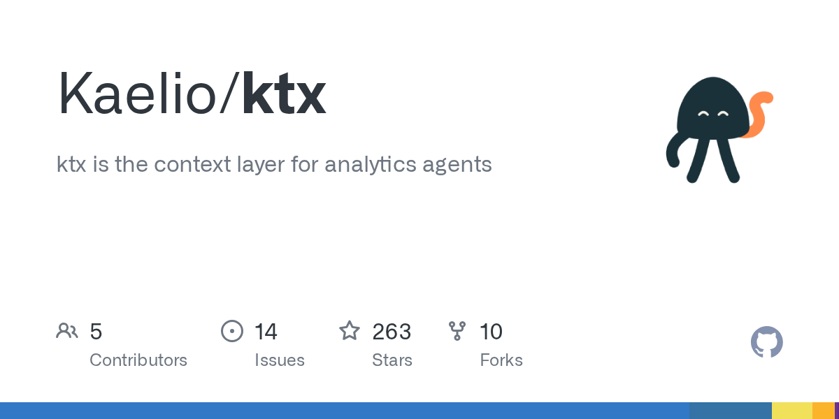AI 데이터 에이전트가 자꾸 헛다리 짚는 이유, '실행 가능한 컨텍스트'가 답일까 — 오픈소스 Ktx