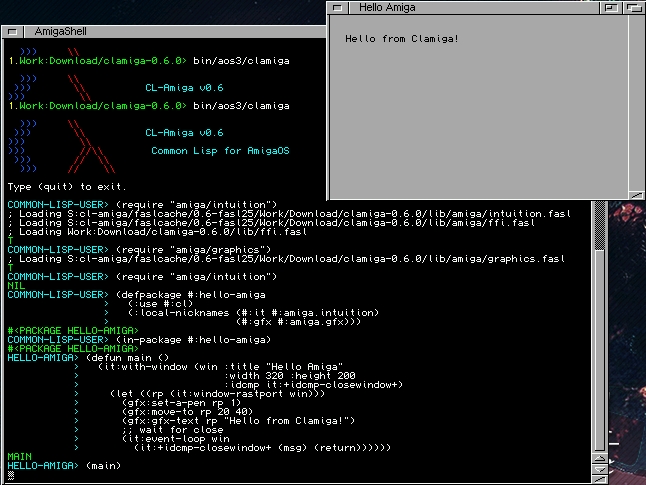 40년 된 아미가에서 Common Lisp을 돌린다 — Clamiga 프로젝트 이야기