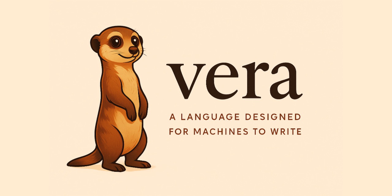 사람 말고 기계가 쓰라고 만든 언어, 'Vera'의 실험