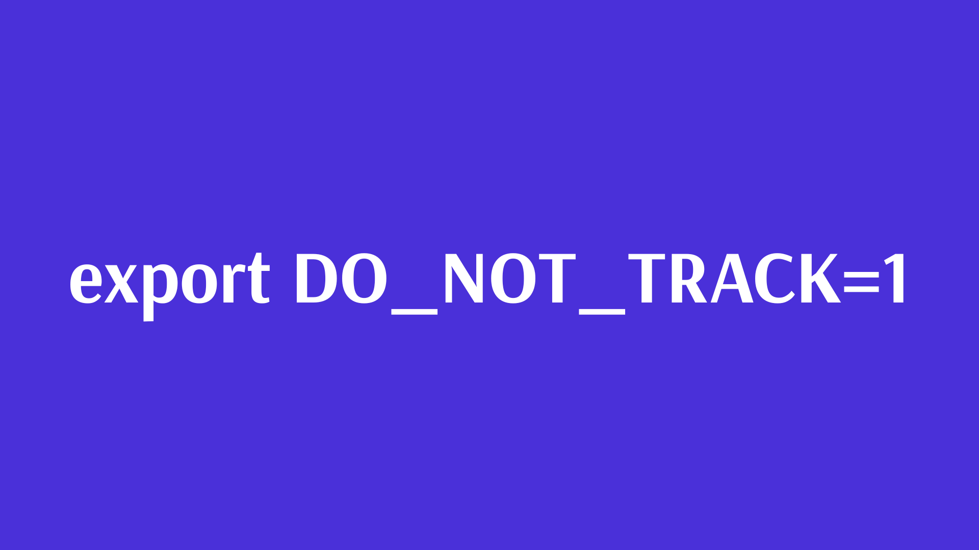 donottrack.sh: 추적을 거부하는 새로운 시도, 진짜 효과가 있을까