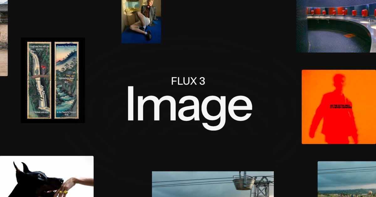 Stable Diffusion 원작자들의 세 번째 이미지 모델, FLUX 3 Image에서 확인할 것들
