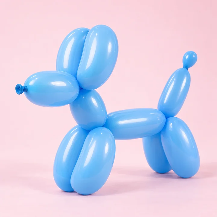 풍선 강아지 — 풍선 조형 동물 견본