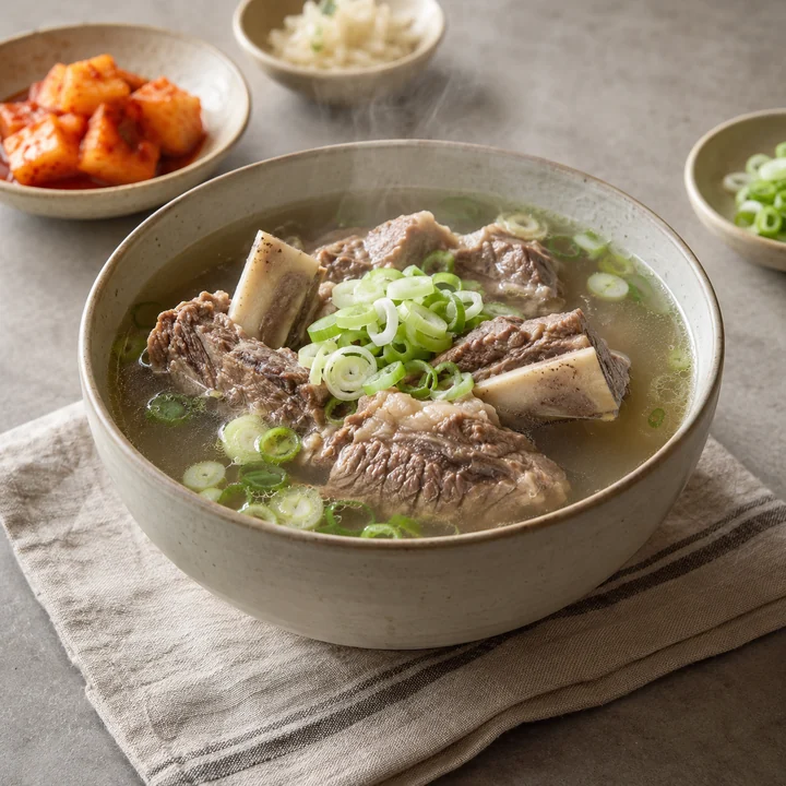 갈비탕 — 실사 한식 한 그릇 견본