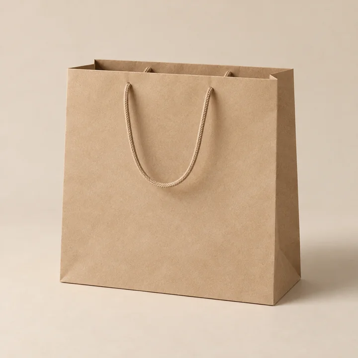 종이 쇼핑백 — 패키지 구성 실사 견본