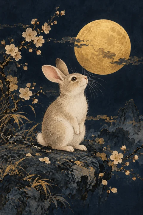 토끼 — 열두 띠 견본